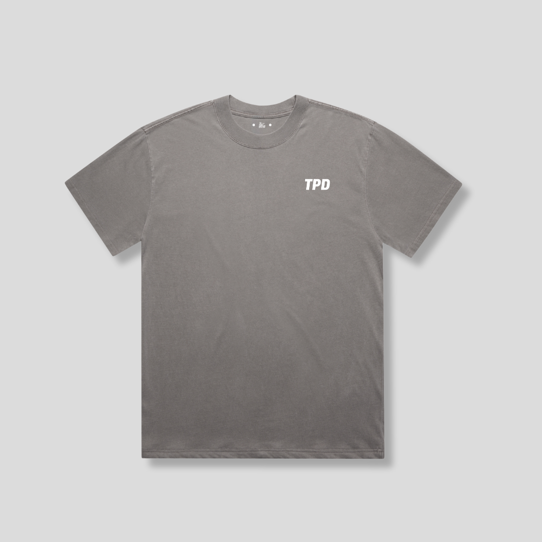 The Padel Directory Faded Grey T-Shirt