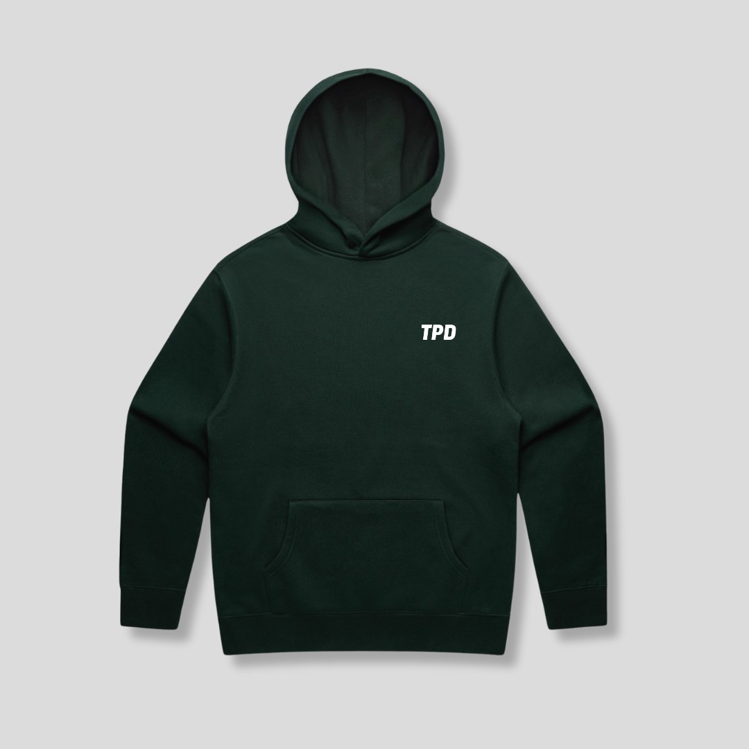 The Padel Directory Pine Green Hoodie
