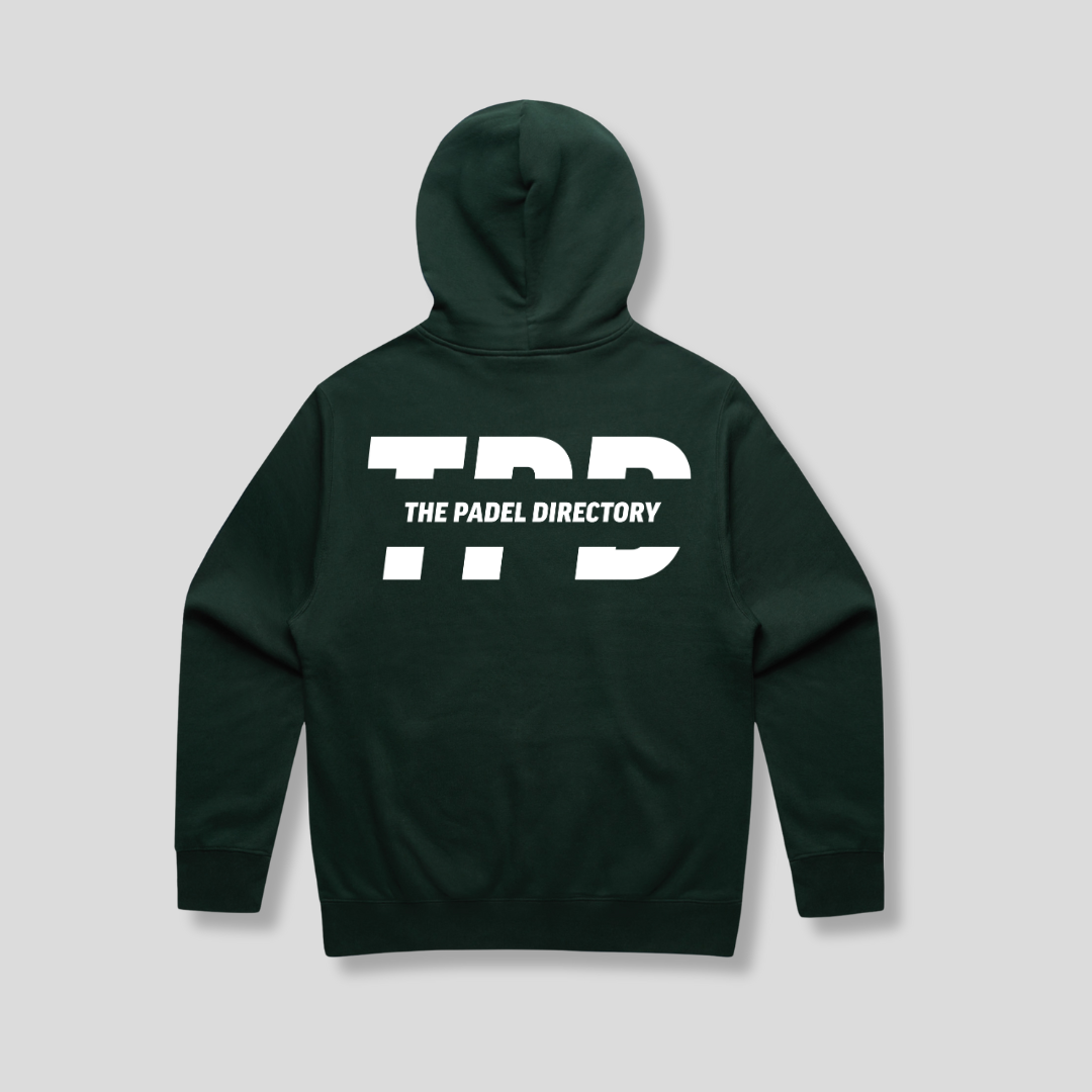 The Padel Directory Pine Green Hoodie