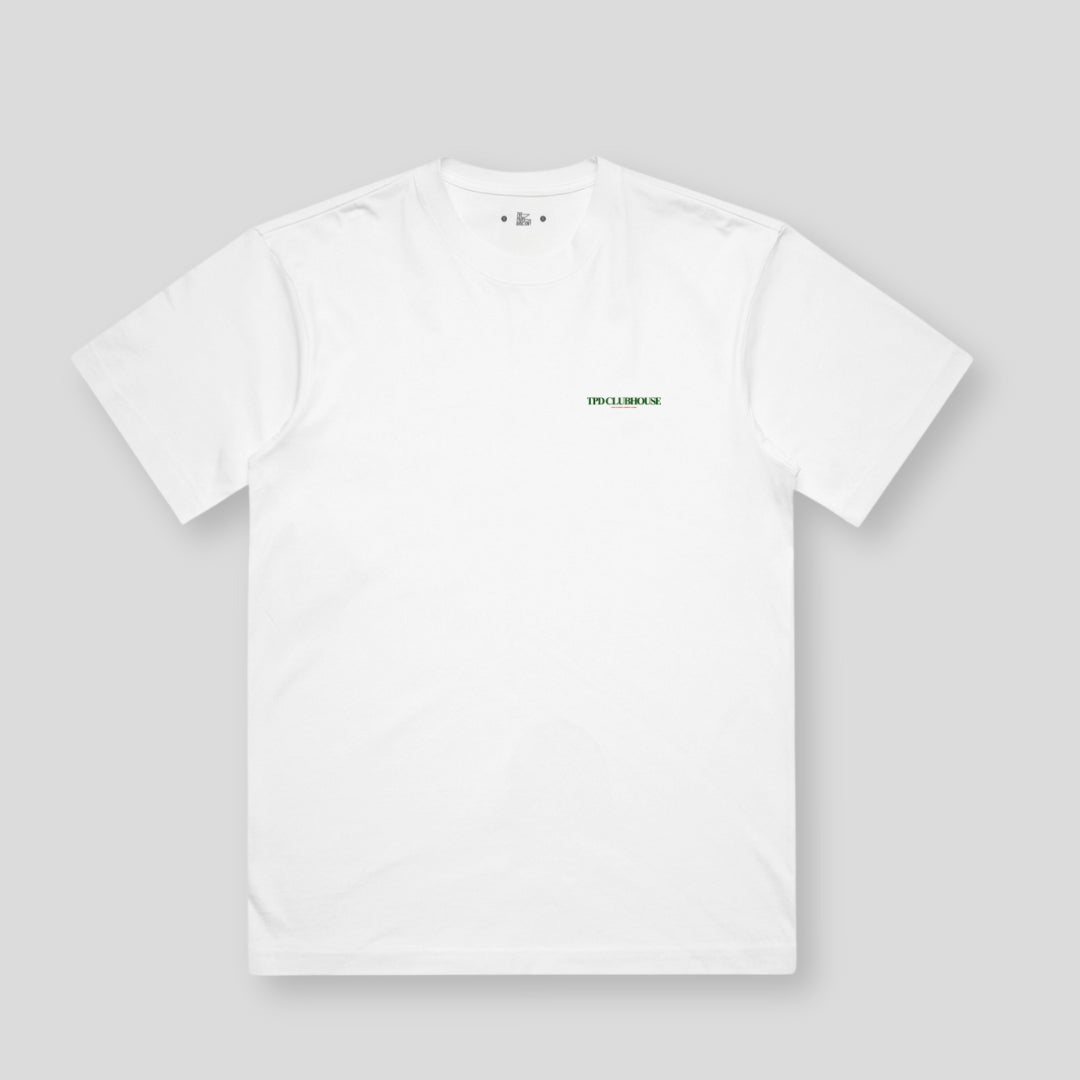 TPD Clubhouse White Padel T-Shirt
