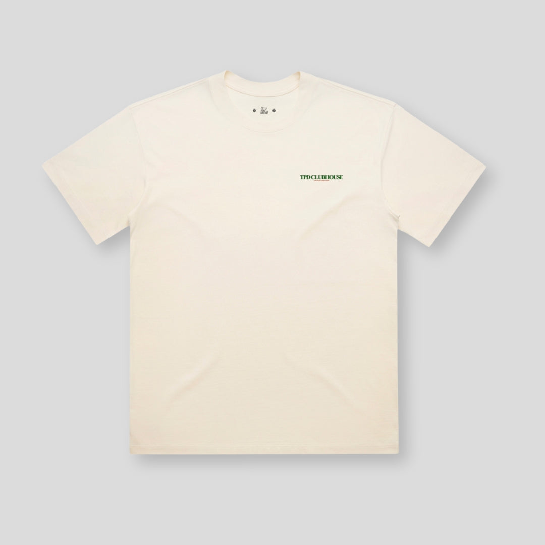 TPD Clubhouse Ecru Padel T-Shirt