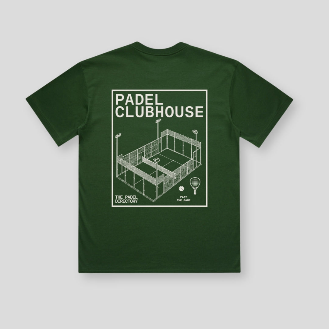 TPD Padel Clubhouse Green T-Shirt