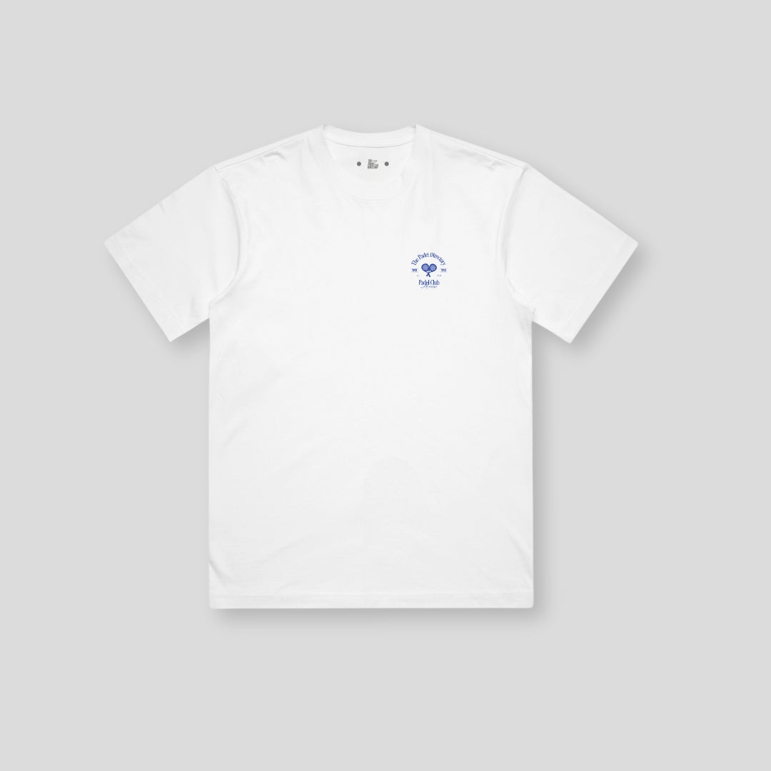 Padel Clubhouse 2026 White T-Shirt