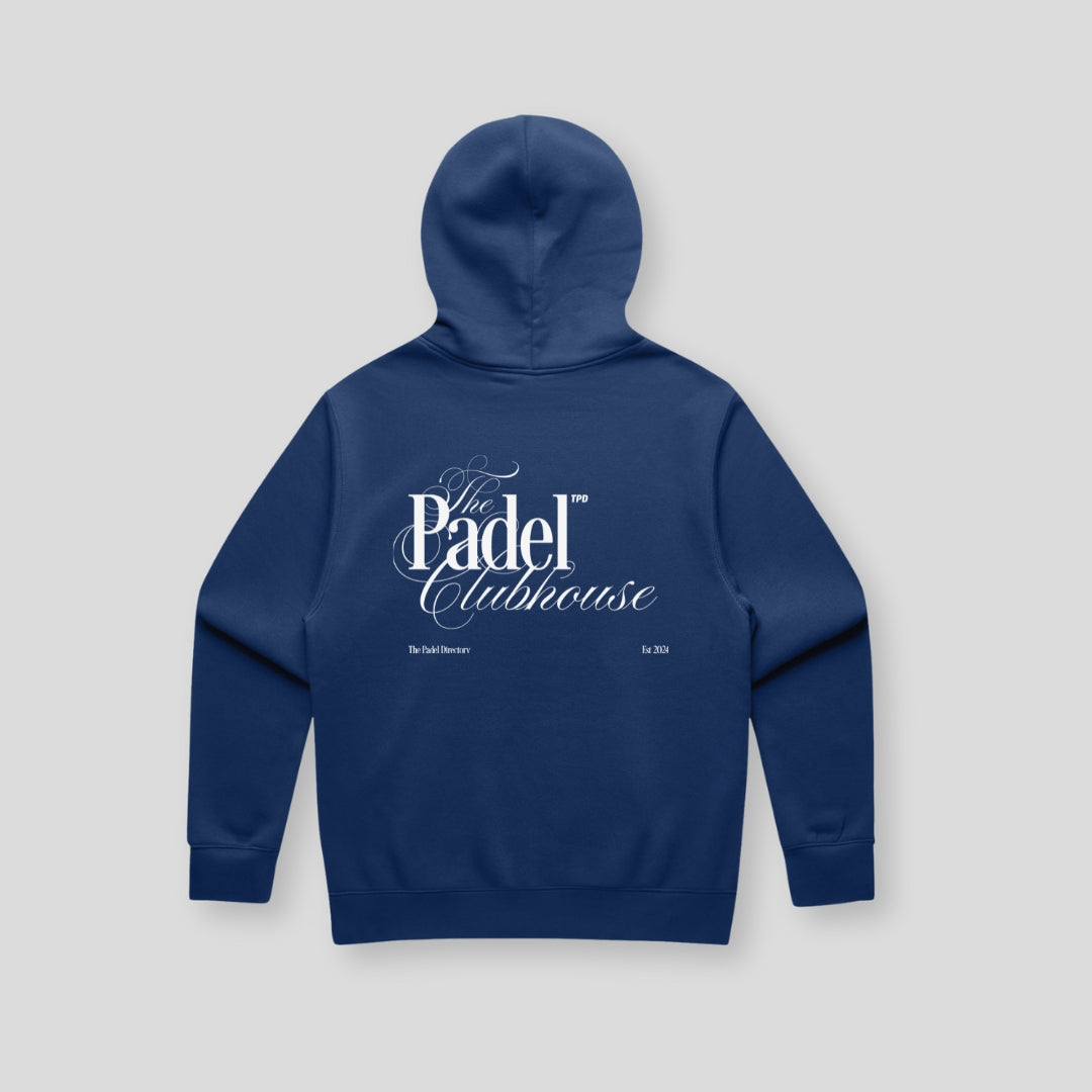 Padel Clubhouse Ink Blue Padel Hoodie