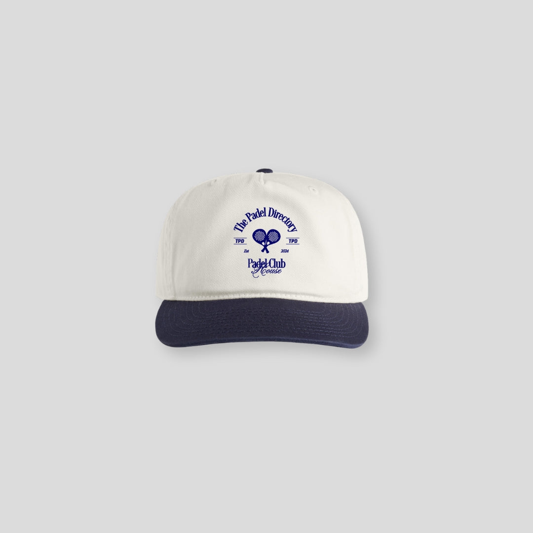 The Padel Directory Cap - Natural/Midnight