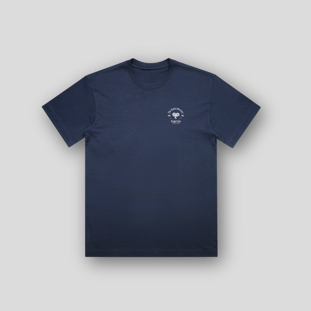 Padel Clubhouse 2026 Ink Blue T-Shirt